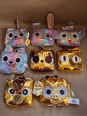 Roblox Pet Simulator Metallic Stuffy Lot of 8 (one token).